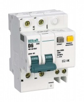 Автоматический выключатель дифференциального тока (дифавтомат, АВДТ) 15102DEK