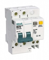 Автоматический выключатель дифференциального тока (дифавтомат, АВДТ) 15106DEK