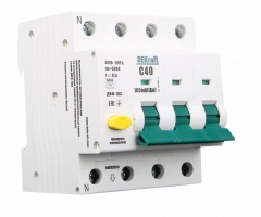 Автоматический выключатель дифференциального тока (дифавтомат, АВДТ) 16247DEK