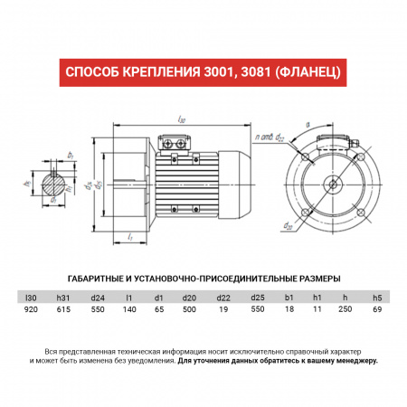 Электродвигатель АИС 250M4